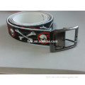 Person cranial head printing/Crossbones printing waist belts for punk